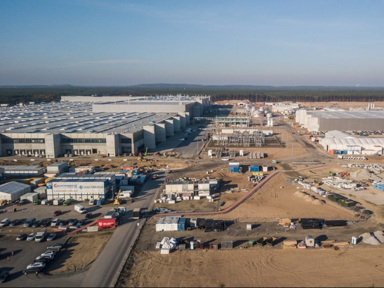 Status quo Versorgungsgebaude GigaBerlin e