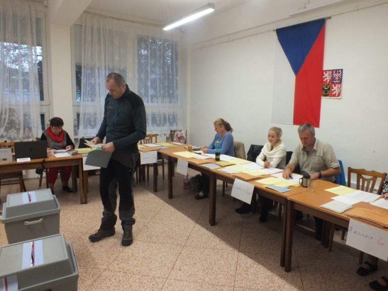 Czech Republic elections in Olomouc e