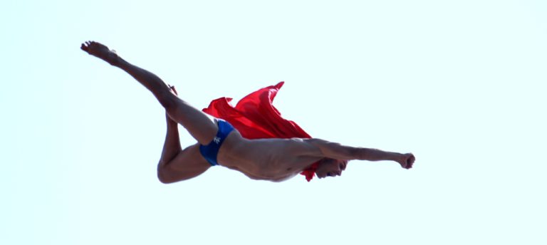 Michal Navratil as Superman scaled e