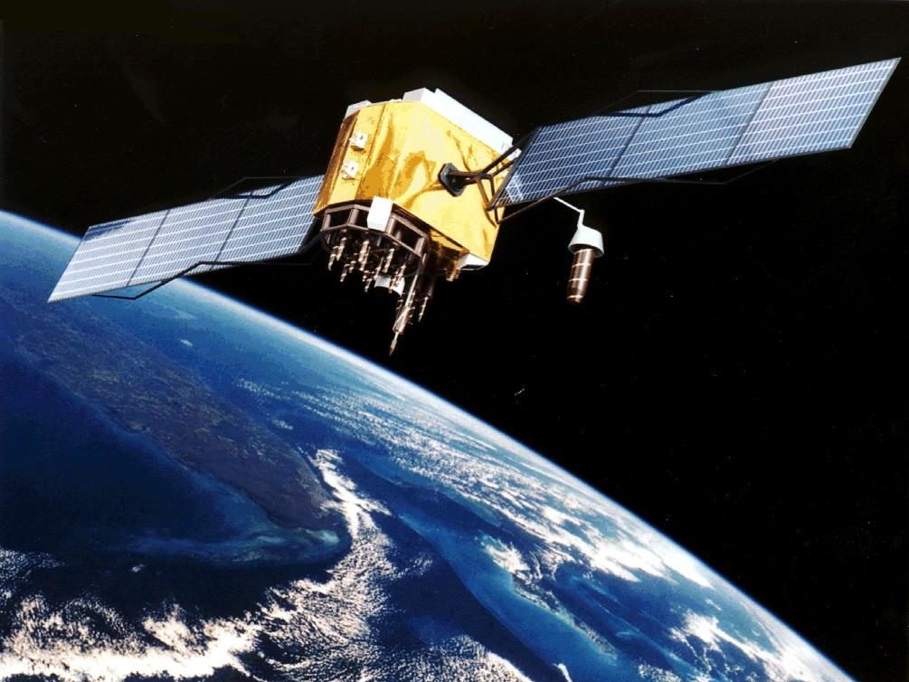 GPS Satellite NASA art iif e