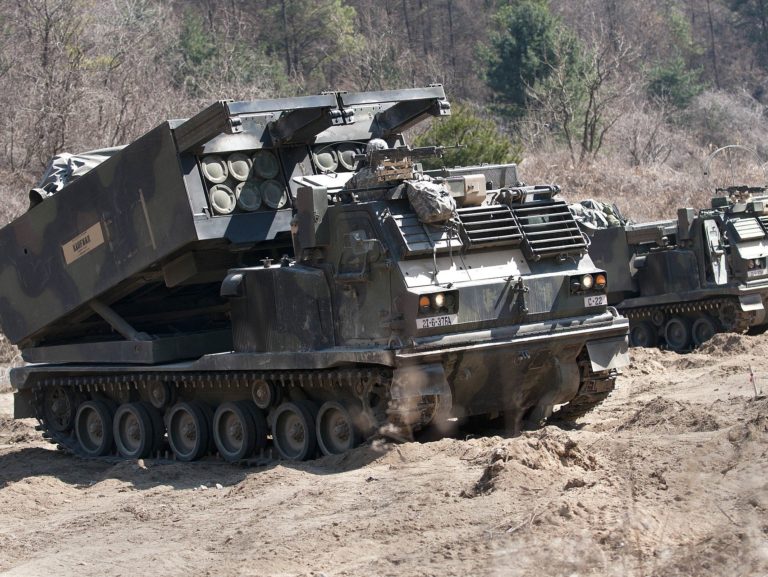 MA Multiple Launch Rocket System South Dakota ANG e