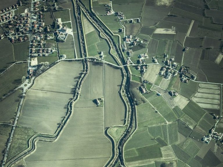 bird's eye view of area