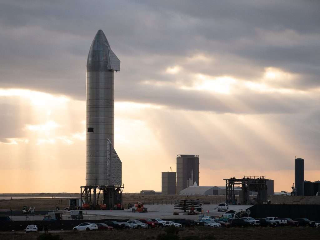 Starship SN Evening Rays e