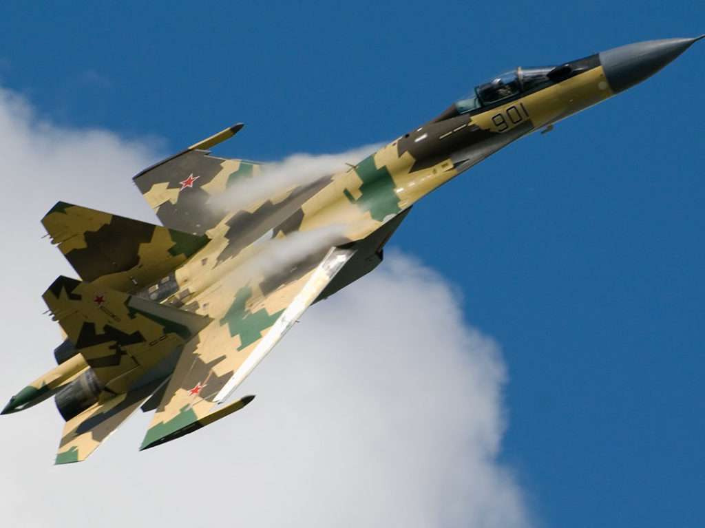Su in flight