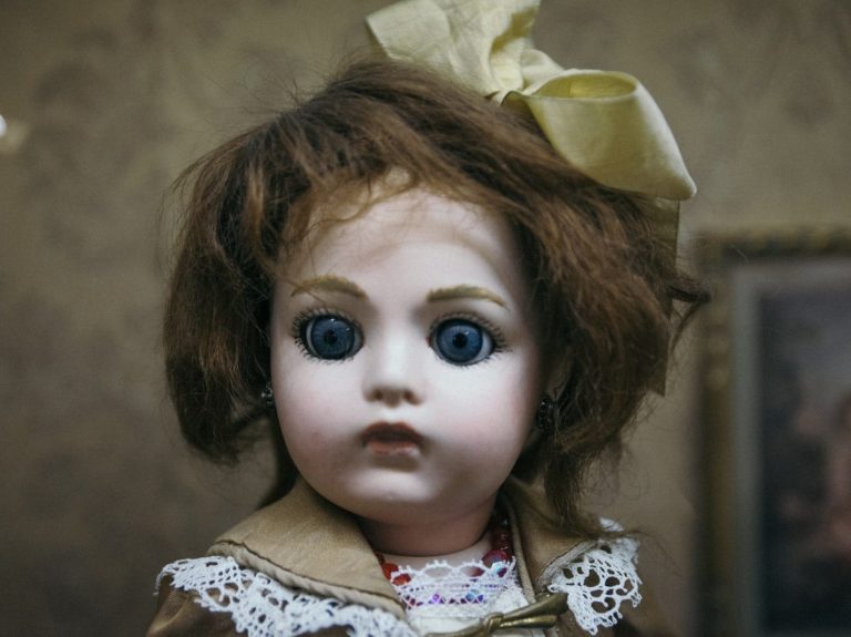 brown haired doll