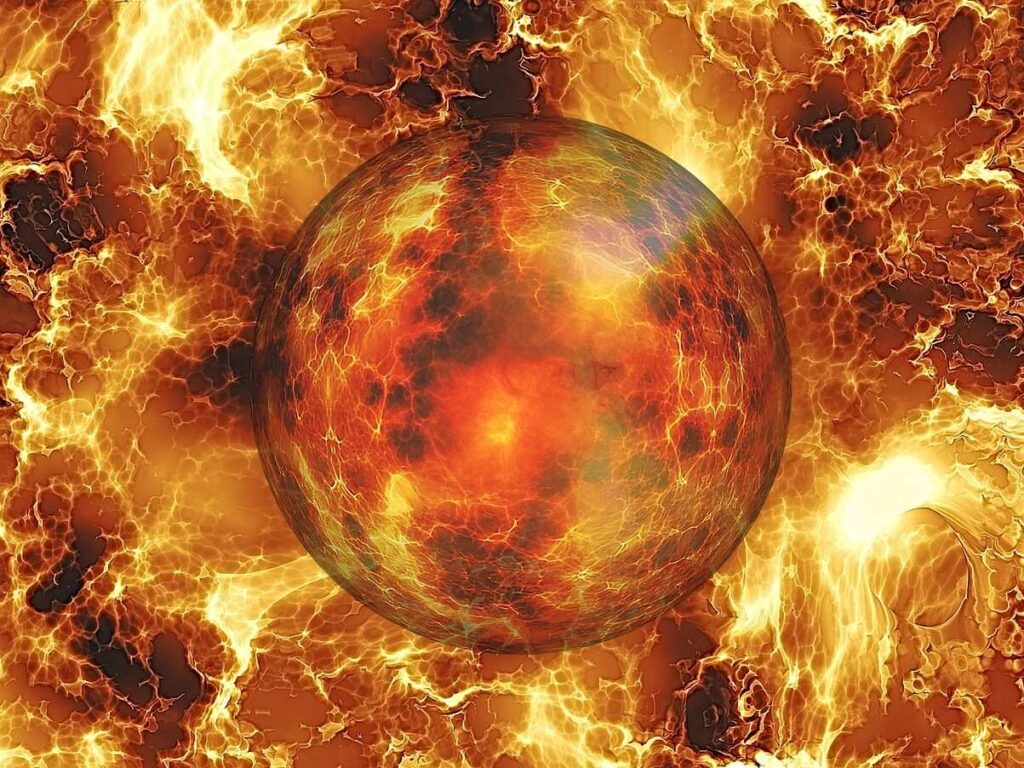 fireball, fire, armageddon
