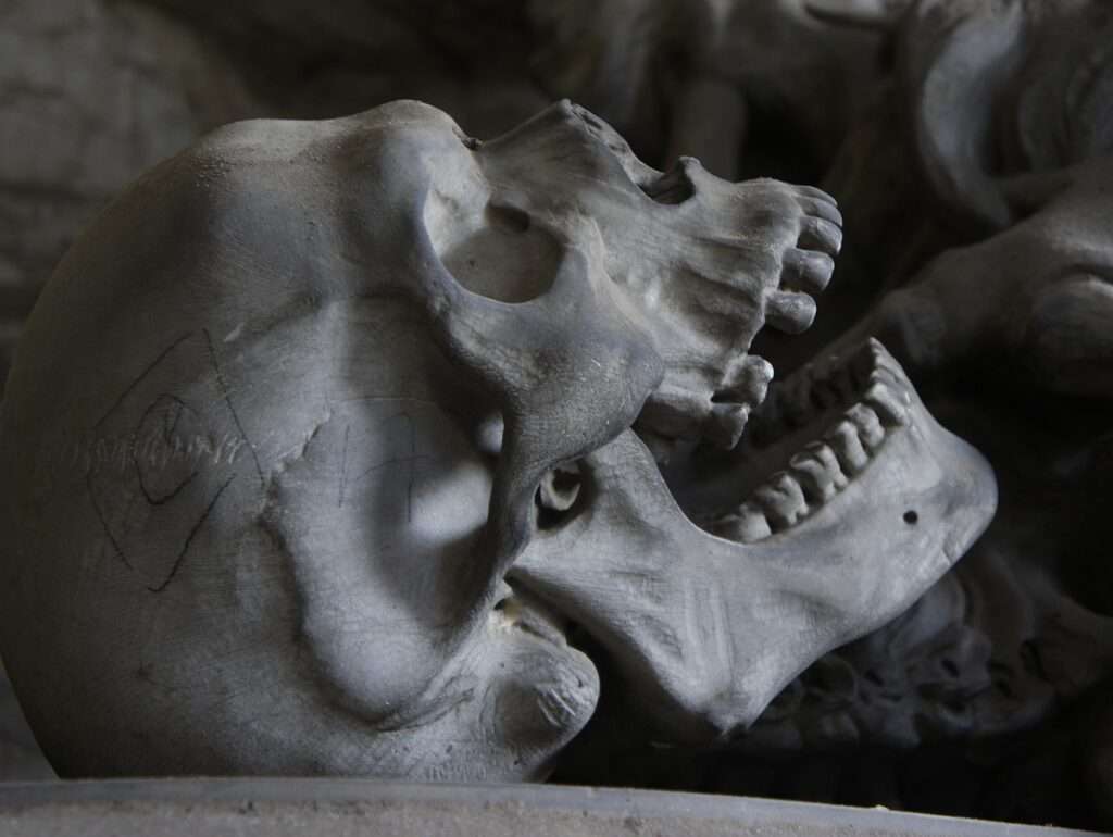 skull, graveyard, genoa