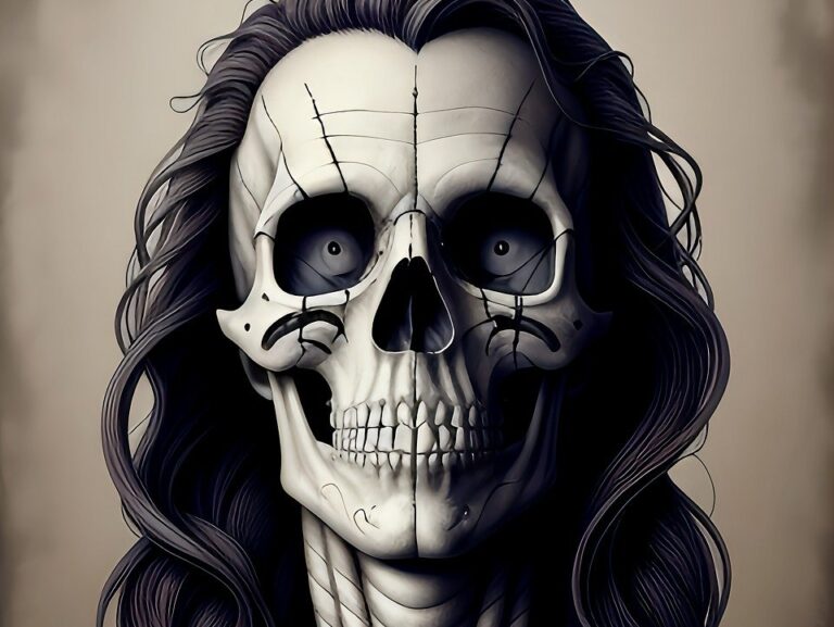 ai generated, halloween, skeleton