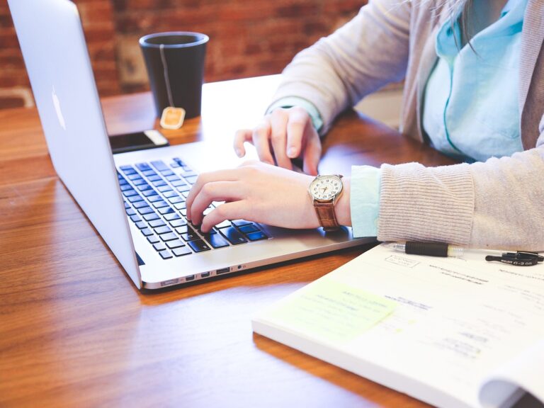 student, typing, keyboard