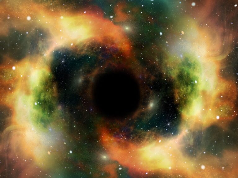 black hole, universe, galaxy