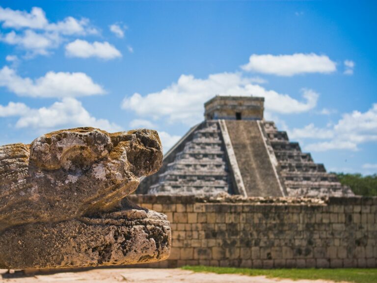 landmark photography of Chichen Itza, Mexico